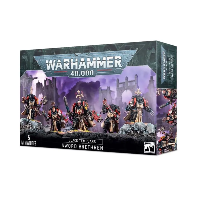 Black templars sword brethren, warhammer 40k, games workshop, model 55-43